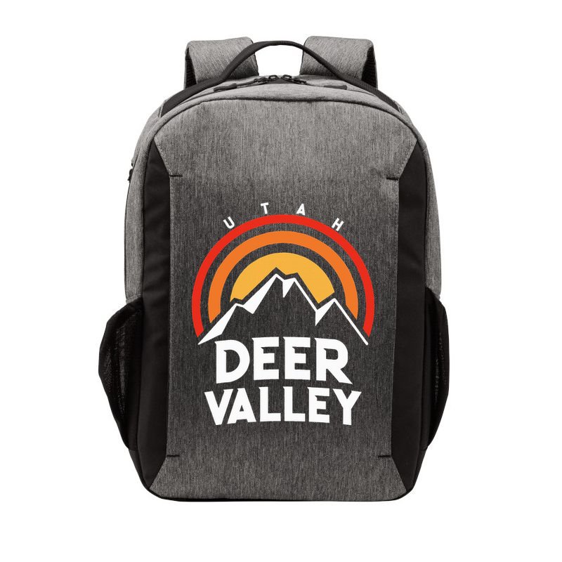 Deer Valley Utah Retro Vector Backpack