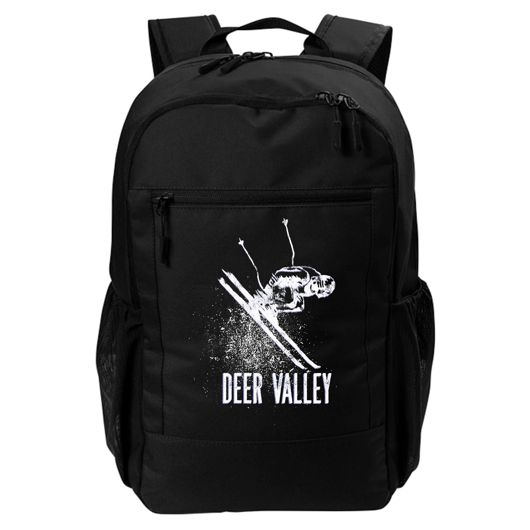 Deer Valley Utah Ski Resort Downhill Skier Backpack