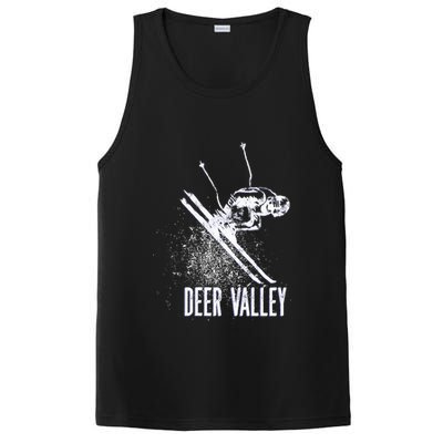 Deer Valley Utah Ski Resort Downhill Skier PosiCharge Competitor Tank