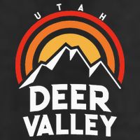 Deer Valley Utah Retro Adult Drive Performance Visor
