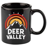 Deer Valley Utah Retro 11oz C Handle Ceramic Mug