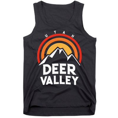 Deer Valley Utah Retro Tank Top