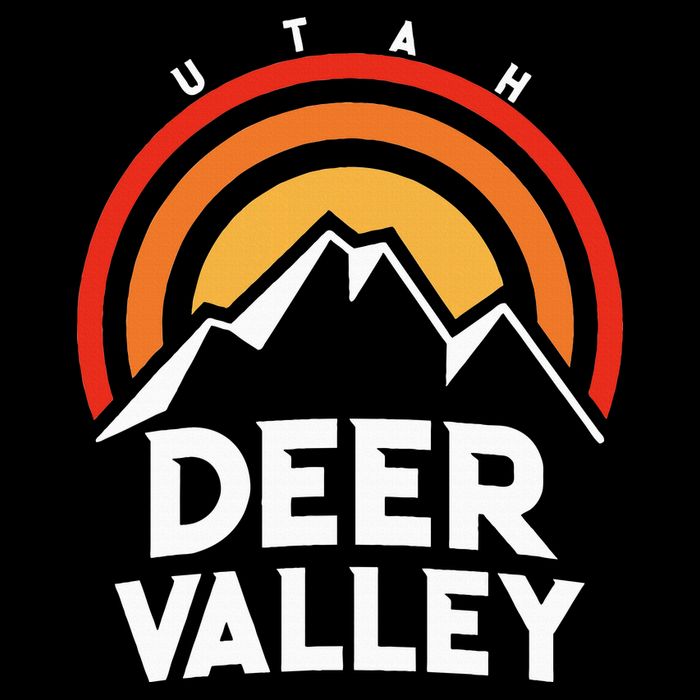 Deer Valley Utah Retro Kids T-Shirt