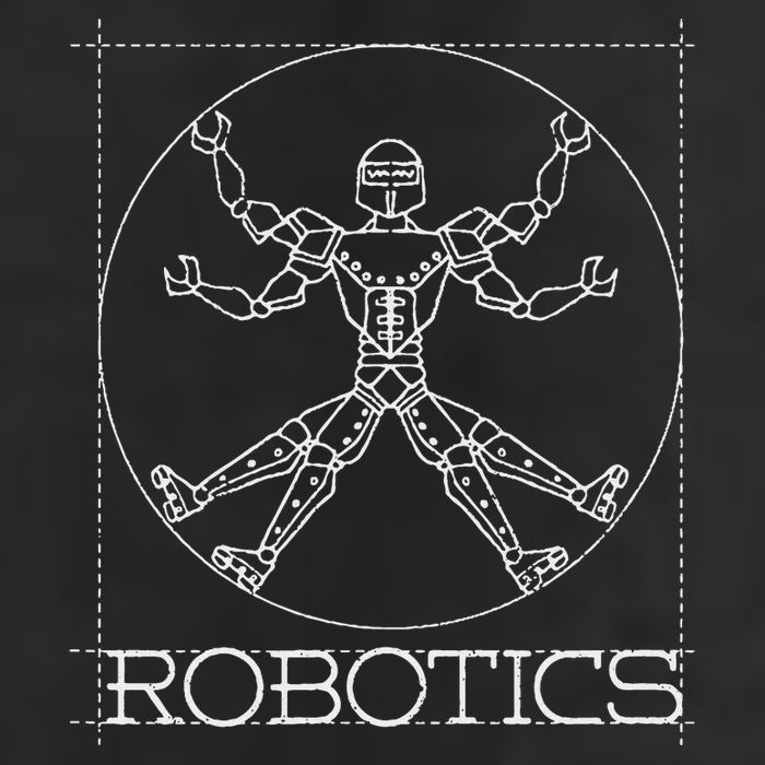 Da Vinci Vitruvian Robot Engineering Robotics Cool Comfort Performance Bucket Hat