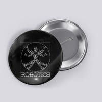 Da Vinci Vitruvian Robot Engineering Robotics Button