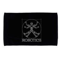 Da Vinci Vitruvian Robot Engineering Robotics Microfiber Hand Towel