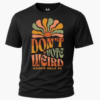 DonT Vote Weird Harris Walz 24 Cooling Performance Crew T-Shirt