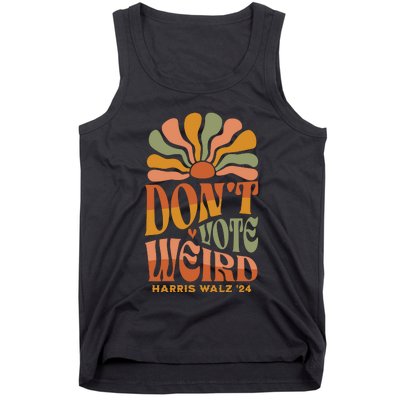 DonT Vote Weird Harris Walz 24 Tank Top