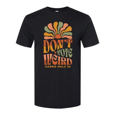 DonT Vote Weird Harris Walz 24 Softstyle CVC T-Shirt