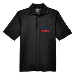 DonT Vote Weird Apparel Men's Origin Performance Pique Polo