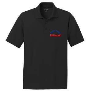 DonT Vote Weird Apparel PosiCharge RacerMesh Polo