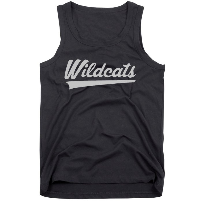 Dougherty Valley Wildcats Vintage Swoosh Tank Top