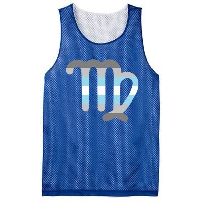 Demi Virgo Zodiac Sign Demi Pride Flag Great Gift Mesh Reversible Basketball Jersey Tank