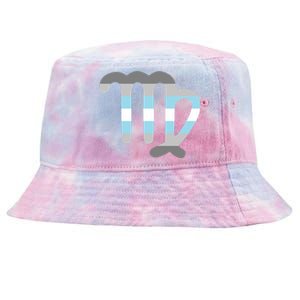 Demi Virgo Zodiac Sign Demi Pride Flag Great Gift Tie-Dyed Bucket Hat