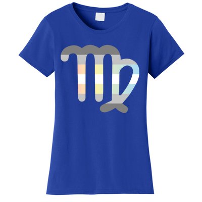 Demifluid Virgo Zodiac Sign Demifluid Pride Flag Gift Women's T-Shirt