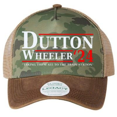 Dutton Wheeler 2024  Taking Them All To The Train Station Legacy Tie Dye Trucker Hat