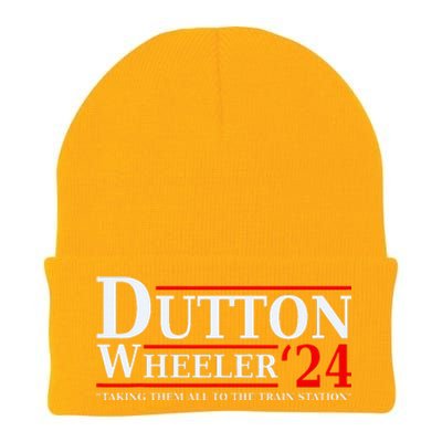 Dutton Wheeler 2024  Taking Them All To The Train Station Knit Cap Winter Beanie