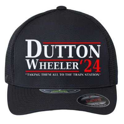 Dutton Wheeler 2024  Taking Them All To The Train Station Flexfit Unipanel Trucker Cap