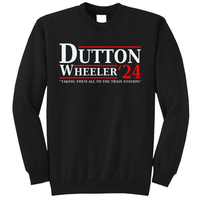 Dutton Wheeler 2024  Taking Them All To The Train Station Sweatshirt