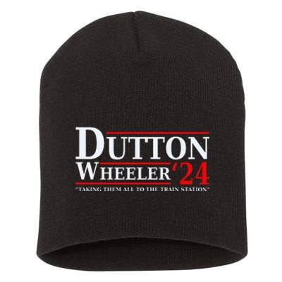 Dutton Wheeler 2024  Taking Them All To The Train Station Short Acrylic Beanie