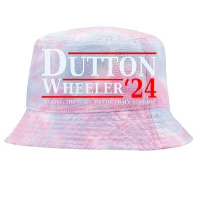 Dutton Wheeler 2024  Taking Them All To The Train Station Tie-Dyed Bucket Hat