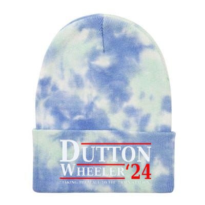 Dutton Wheeler 2024  Taking Them All To The Train Station Tie Dye 12in Knit Beanie