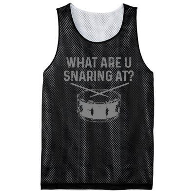 Drummer What Are You Snaring At Funny Drums Snare Mesh Reversible Basketball Jersey Tank