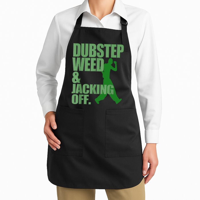 Dubstep Weed And Jacking Off Apron