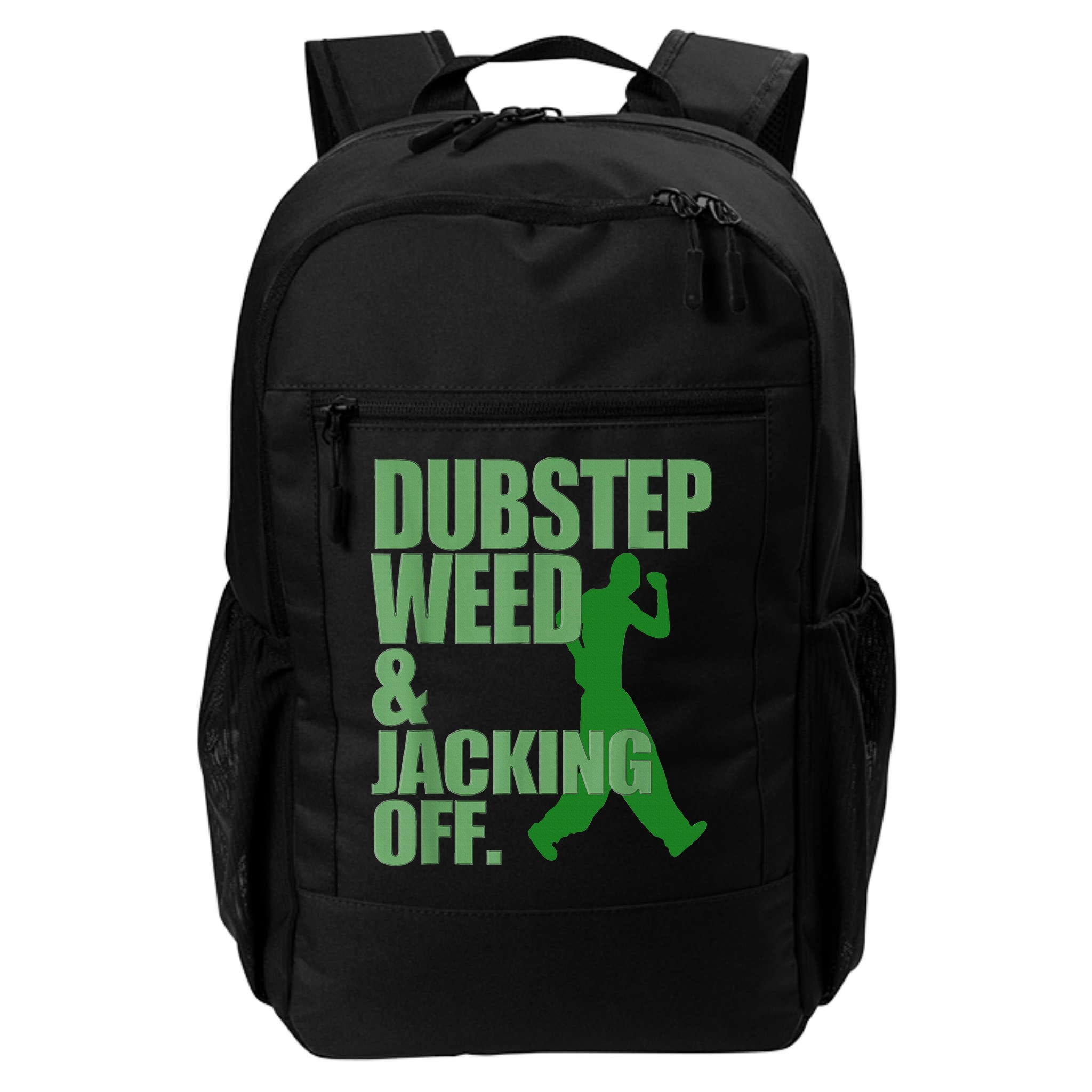 Dubstep Weed And Jacking Off Backpack