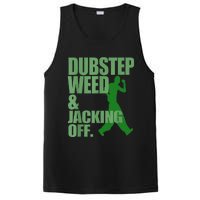 Dubstep Weed And Jacking Off PosiCharge Competitor Tank