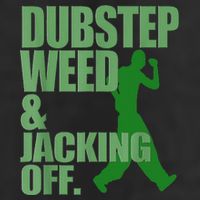 Dubstep Weed And Jacking Off Golf Towel