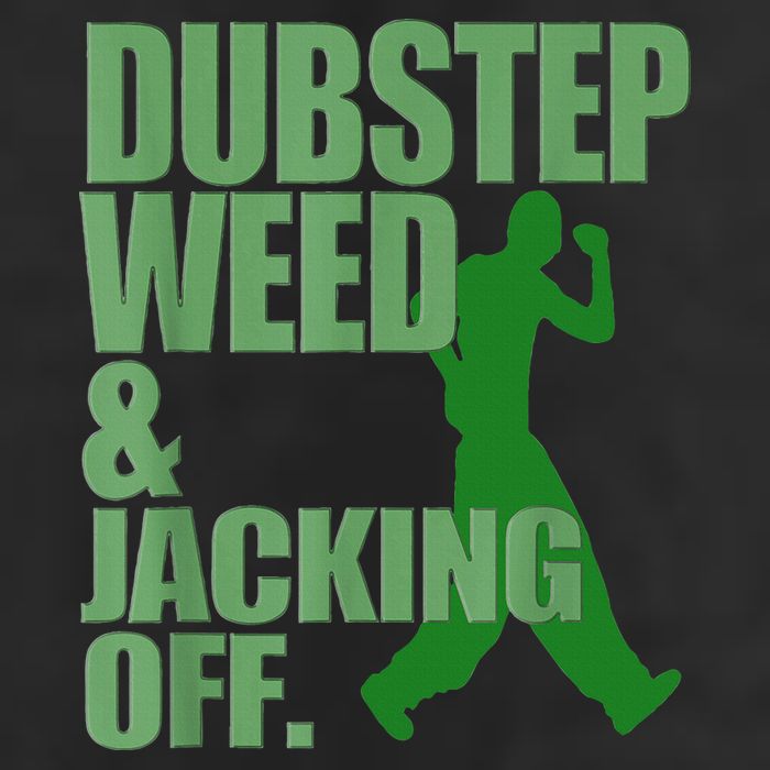 Dubstep Weed And Jacking Off Golf Towel