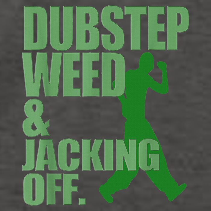 Dubstep Weed And Jacking Off Vector Backpack