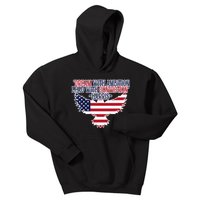 Dream With Ambition Lead With Conviction Kamala Harris Kids Hoodie