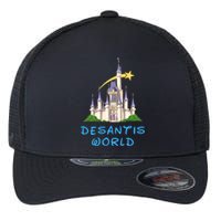 Desantis World Anti Woke Conservative Flexfit Unipanel Trucker Cap