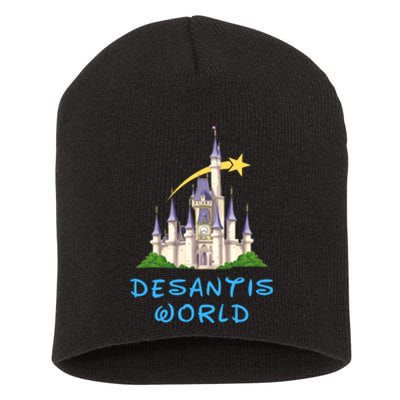 Desantis World Anti Woke Conservative Short Acrylic Beanie