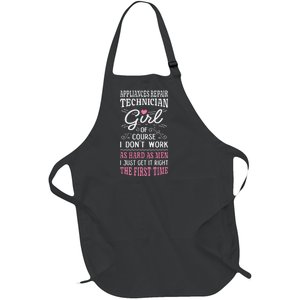 Dont Work As Hard As Appliances Repair Technician Full-Length Apron With Pockets