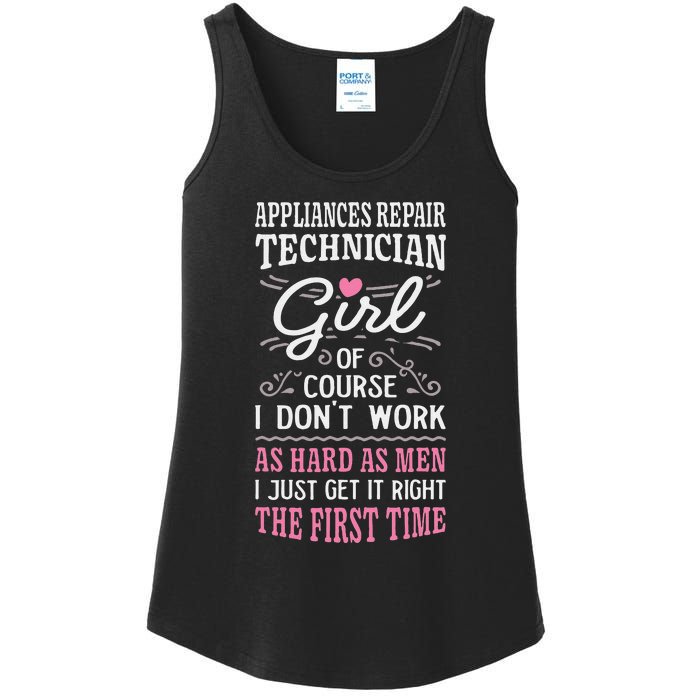 Dont Work As Hard As Appliances Repair Technician Ladies Essential Tank