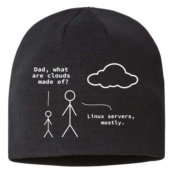 Dad What Are Clouds Made Of Debian Linux Programmer Sustainable Beanie