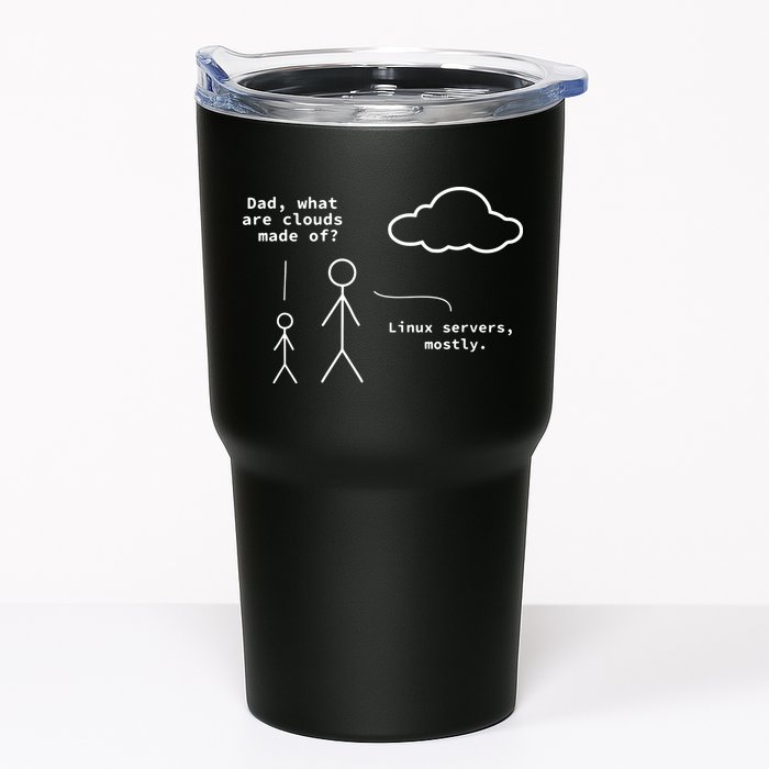 Dad What Are Clouds Made Of Debian Linux Programmer Tumbler
