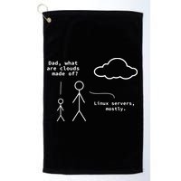 Dad What Are Clouds Made Of Debian Linux Programmer Golf Towel