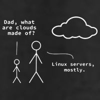 Dad What Are Clouds Made Of Debian Linux Programmer Golf Towel