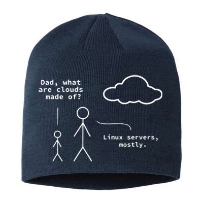 Dad What Are Clouds Made Of Debian Linux Programmer Sustainable Beanie