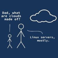 Dad What Are Clouds Made Of Debian Linux Programmer Infant Baby Jersey Bodysuit