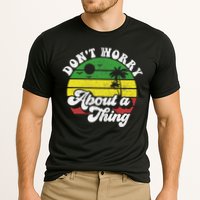 Dont Worry About A Thing Jamaica Rasta Reggae Jamaican Gift Cooling Performance Crew T-Shirt
