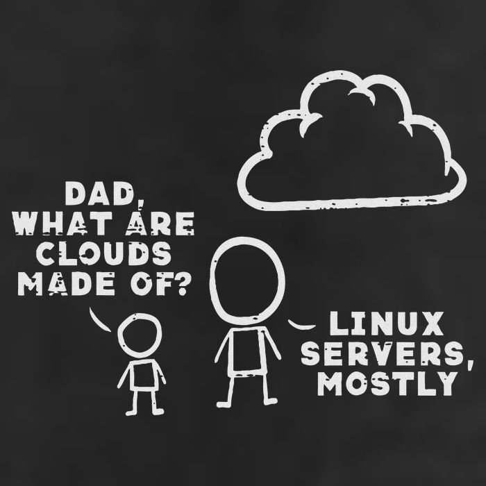 Dad What Are Clouds Made Of Linux Servers It Programmer 7 Panel Mesh Trucker Snapback Hat