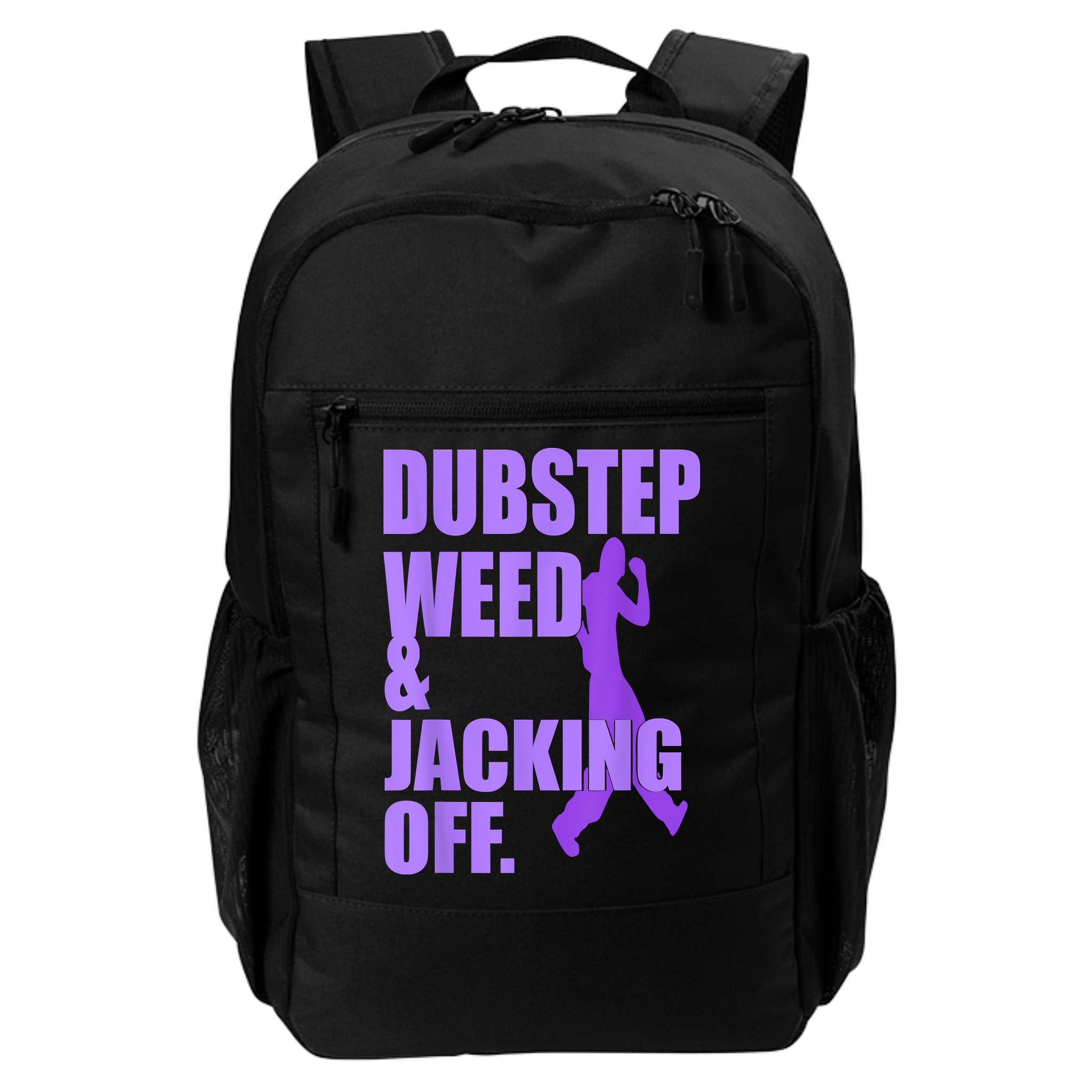 Dubstep Weed And Jacking Off Backpack