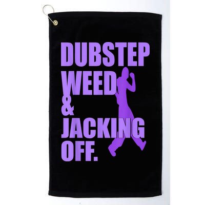 Dubstep Weed And Jacking Off Golf Towel