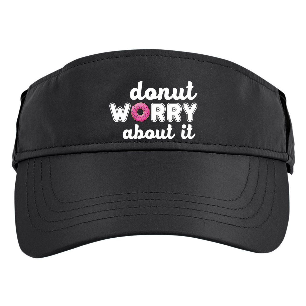 Donut Worry About It Adult Drive Performance Visor