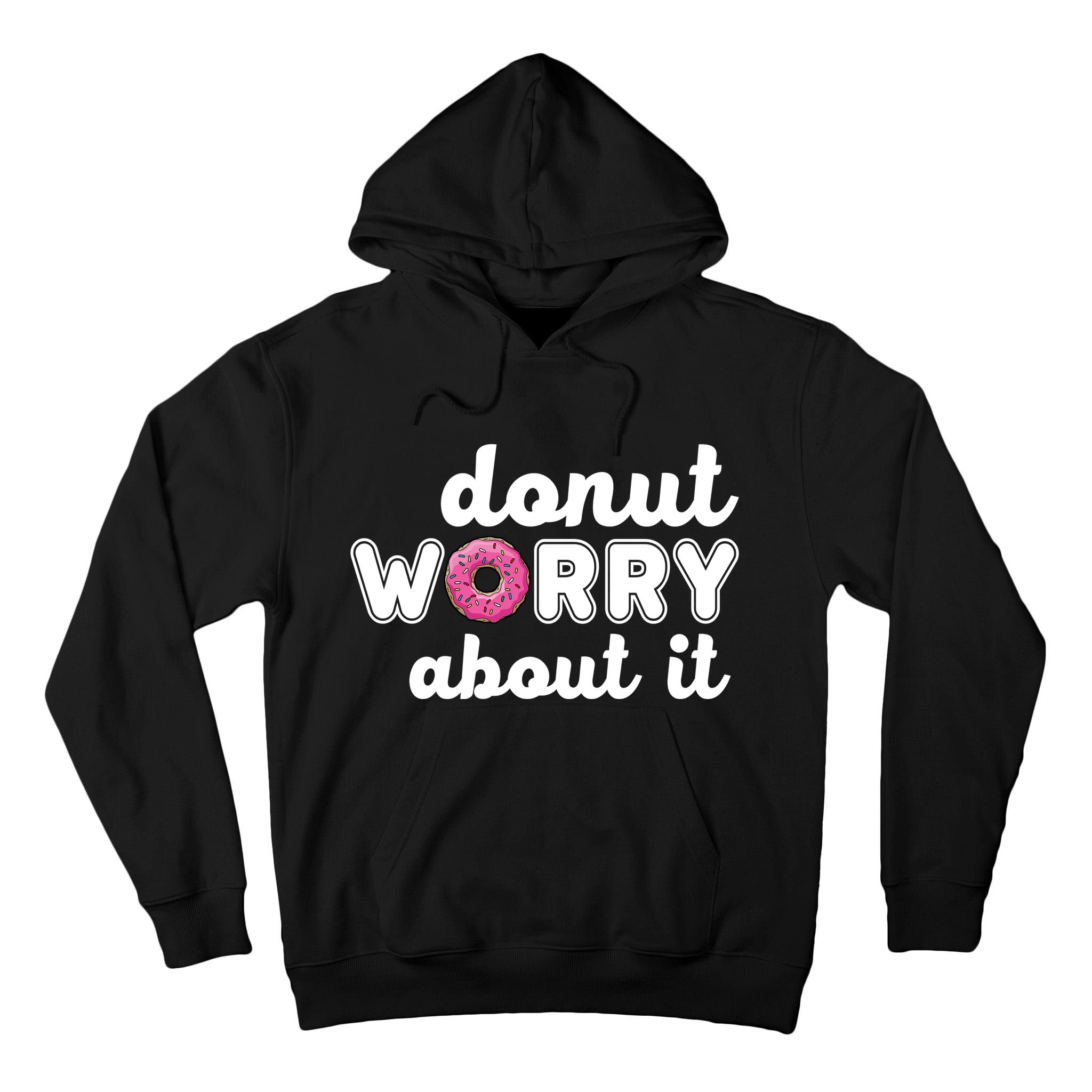 Donut Worry About It Tall Hoodie